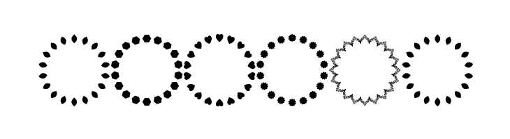 frames  Free Fonts Download