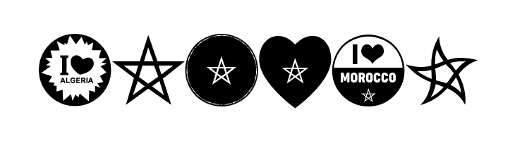 Font Morocco Algeria  Free Fonts Download