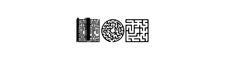 Maze  Free Fonts Download