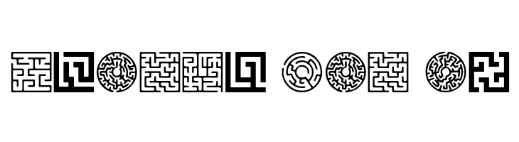 Maze  Free Fonts Download