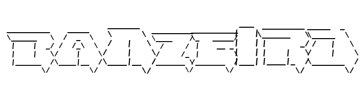 asciid  Free Fonts Download