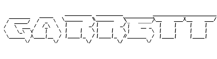 asciid  Free Fonts Download