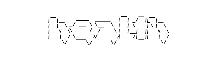 asciid  Free Fonts Download