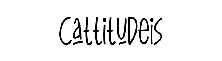 CattyLines Medium  Free Fonts Download