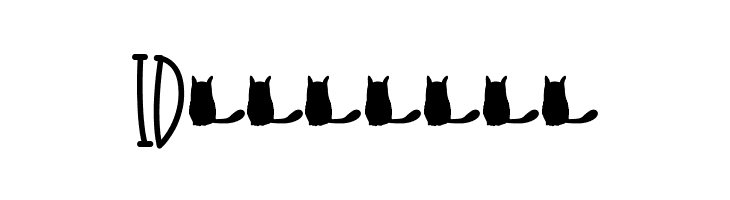 CattyLines Medium  Free Fonts Download