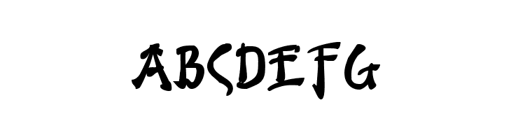 Bushido Bold  Free Fonts Download