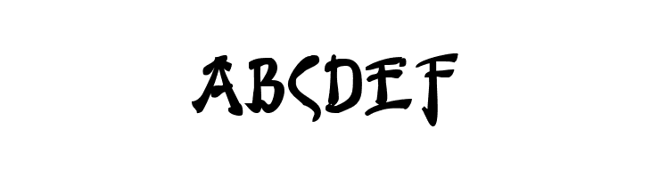 Bushido Bold  Free Fonts Download