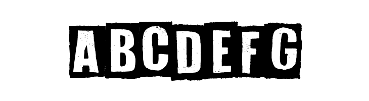 White On Black  Free Fonts Download