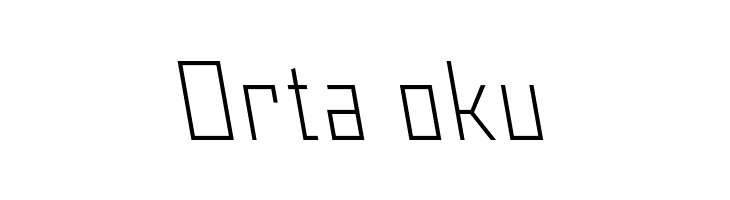 Maiers Neue Nr.8 Reduced Light Slanted  Free Fonts Download