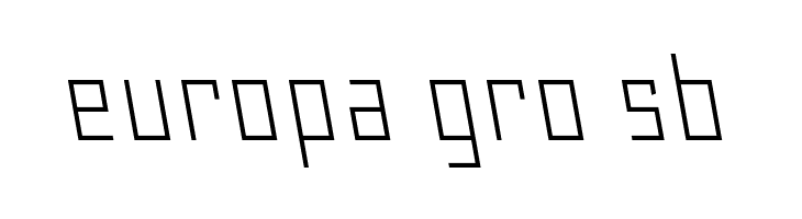 Maiers Neue Nr.8 Reduced Light Slanted  Free Fonts Download