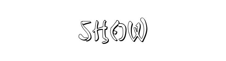 Bushido Shadow  Free Fonts Download