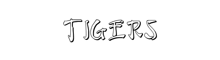 Bushido Shadow  Free Fonts Download