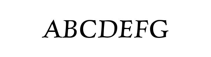 Charpentier Renaissance Reduced Oblique  Free Fonts Download