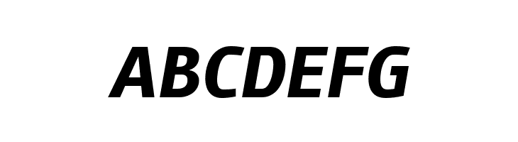 August Sans Reduced 76 Bold Italic  Free Fonts Download