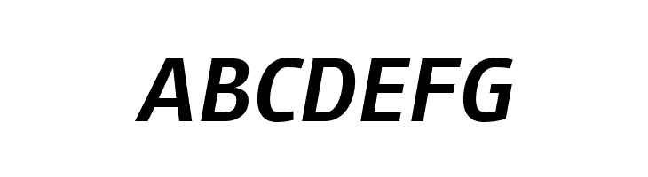 August Sans Reduced 66 Medium Italic  Free Fonts Download