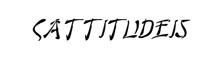 Bushido Italic  Free Fonts Download