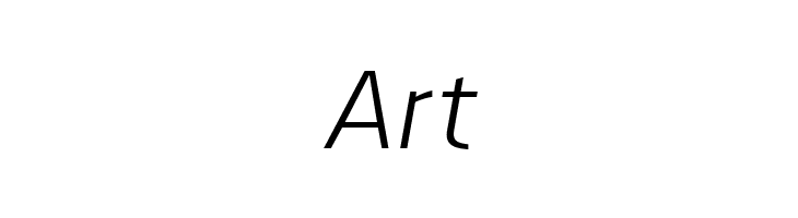 August Sans Reduced 46 Light Italic  Free Fonts Download