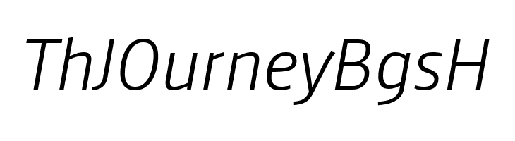 August Sans Reduced 46 Light Italic  Free Fonts Download