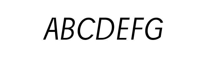 Josef Reduced Light Italic  Free Fonts Download