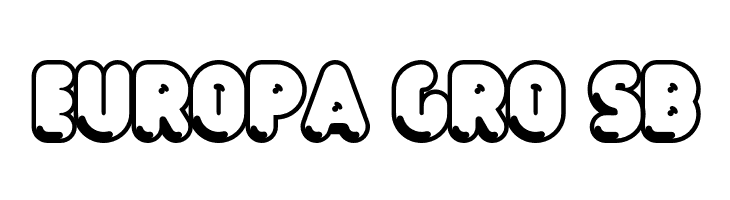 Boule Reduced Contour  Free Fonts Download