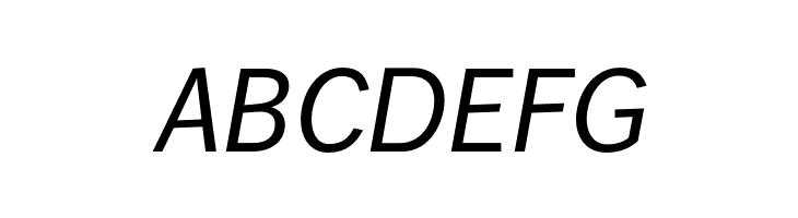 WendelinReduced-Kursiv  Free Fonts Download