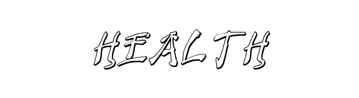 Bushido Shadow Italic  Free Fonts Download