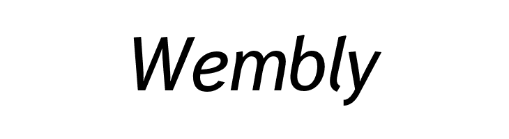 WendelinReduced-KraeftigKursiv  Free Fonts Download