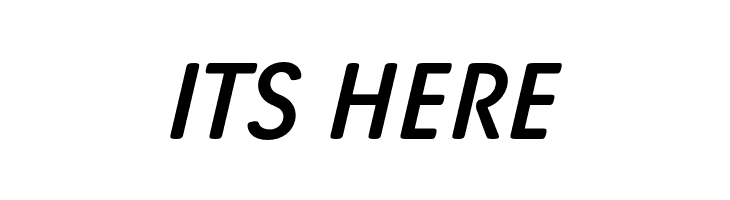 Josefa Rounded Reduced Book Italic  Free Fonts Download