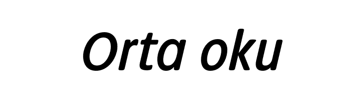 Josefa Rounded Reduced Book Italic  Free Fonts Download