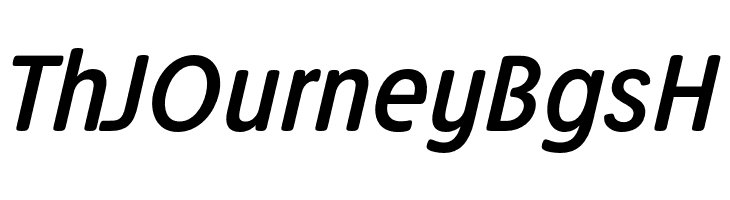 Josefa Rounded Reduced Book Italic  Free Fonts Download