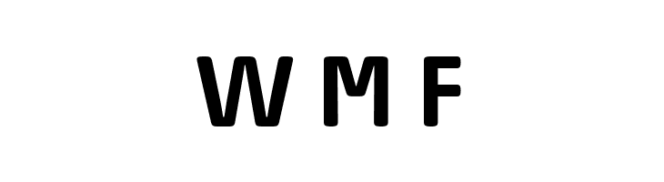 Josefa Rounded Reduced Medium  Free Fonts Download