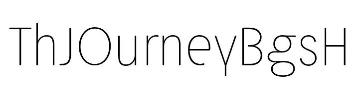 Josefa Rounded Reduced Thin  Free Fonts Download