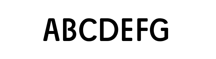 Josefa Rounded Reduced Book  Free Fonts Download