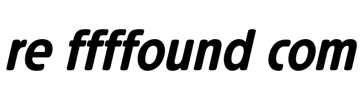 Josefa Rounded Reduced Medium Italic  Free Fonts Download