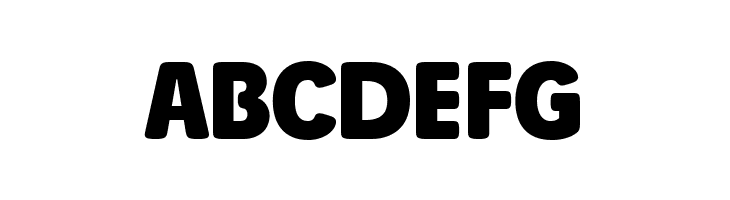 Josefa Rounded Reduced Bold  Free Fonts Download