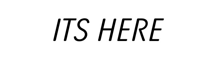 Josefa Rounded Reduced Light Italic  Free Fonts Download