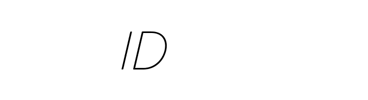 Josefa Rounded Reduced Thin Italic  Free Fonts Download