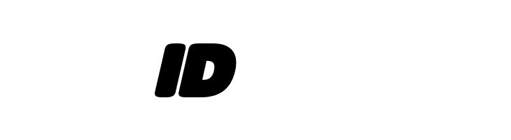 Josefa Rounded Reduced Black Italic  Free Fonts Download