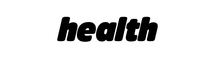 Josefa Rounded Reduced Black Italic  Free Fonts Download