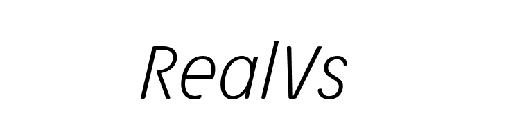 Josefa Rounded Reduced ExtraLight Italic  Free Fonts Download