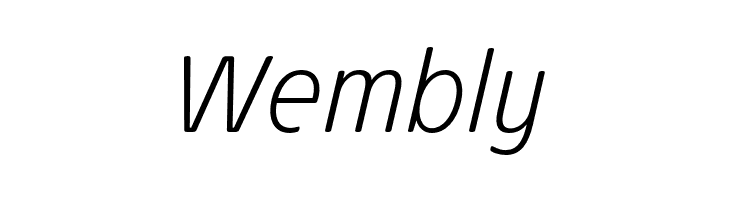 Josefa Rounded Reduced ExtraLight Italic  Free Fonts Download