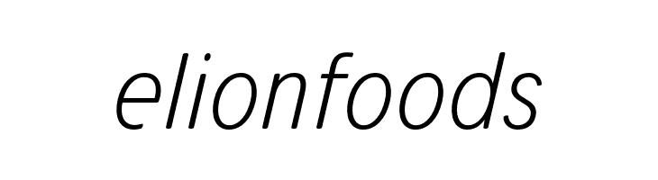 Josefa Rounded Reduced ExtraLight Italic  Free Fonts Download