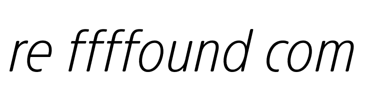 Josefa Rounded Reduced ExtraLight Italic  Free Fonts Download