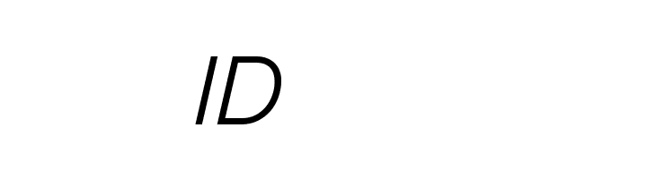 Analogue Reduced 46 Light Oblique  Free Fonts Download