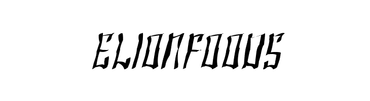 SF Shai Fontai Distressed Oblique  Free Fonts Download