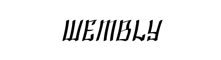 SF Shai Fontai Extended Oblique  Free Fonts Download
