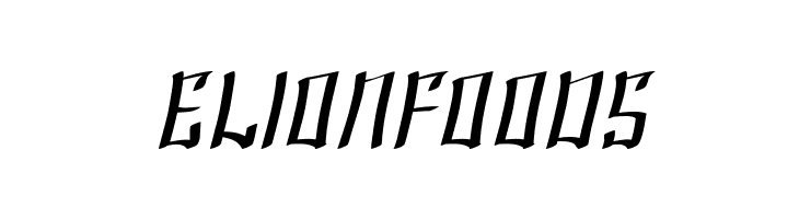 SF Shai Fontai Extended Oblique  Free Fonts Download
