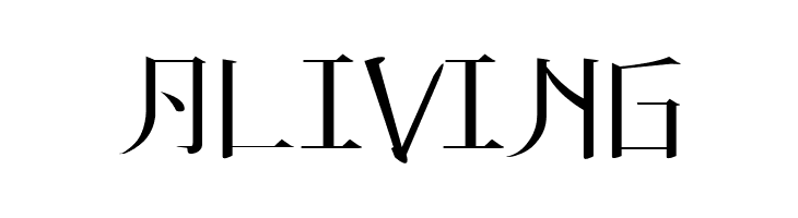 KANEIWA alp regular  Free Fonts Download