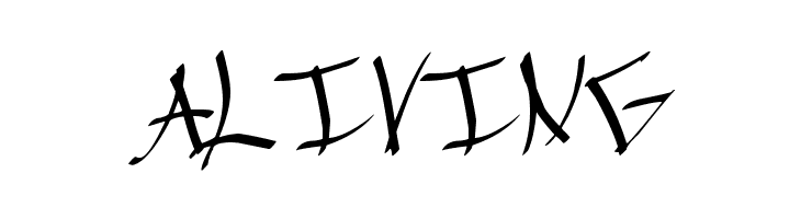 Chinese Calligraphy  Free Fonts Download