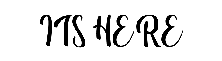 Fitamint Script  Free Fonts Download